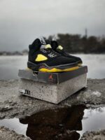 A Ma Maniere x Air Jordan 5 Burgundy Crush Black Pale Ivory (Master same) Shoes Wala