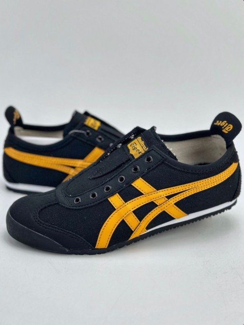 Onitsuka Tiger Mexico 66 Slip On Black Yellow (Master same) Shoes Wala