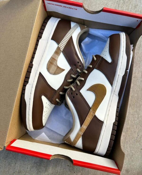 Nike Dunk Low Brown Plaid (Master Quality) Shoes Wala