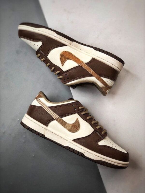 Nike Dunk Low Brown Plaid (Master Quality) Shoes Wala
