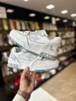 Louis Vuitton Trainer Stripe Off White (Master Quality) Shoes Wala