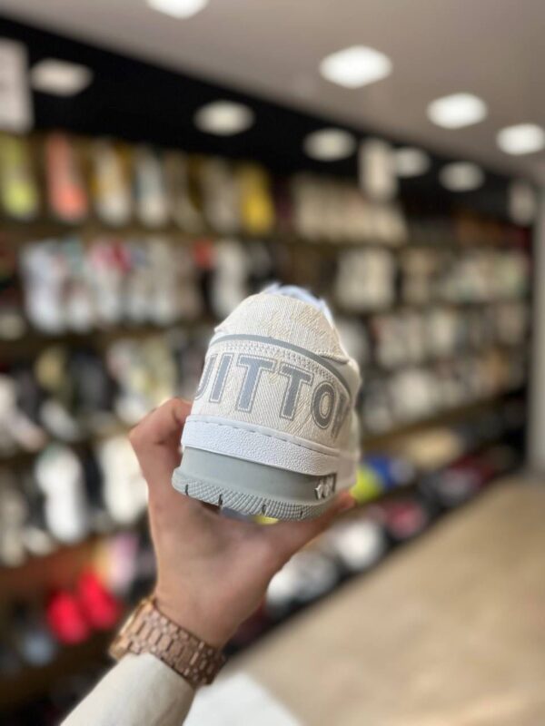 Louis Vuitton Trainer Stripe Off White (Master Quality) Shoes Wala