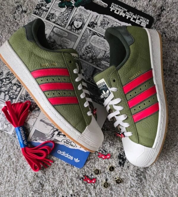Adidass x Teenage Mutant Ninja Turtles Superstar Shelltoe (Master Quality) Shoes Wala