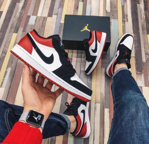 Nike Air Jordan 1 Low Black Toe ( Master Quality) Shoes Wala