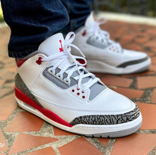 Nike Air Jordan 3 Fire Red ( Master Quality) Shoes Wala