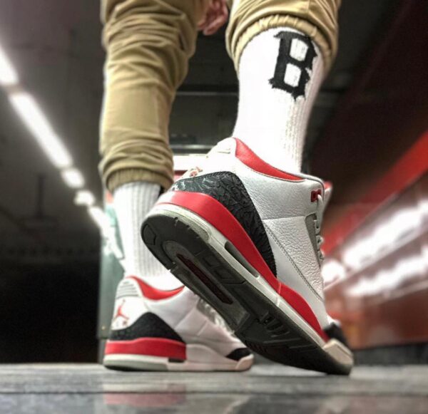 Nike Air Jordan 3 Fire Red ( Master Quality) Shoes Wala