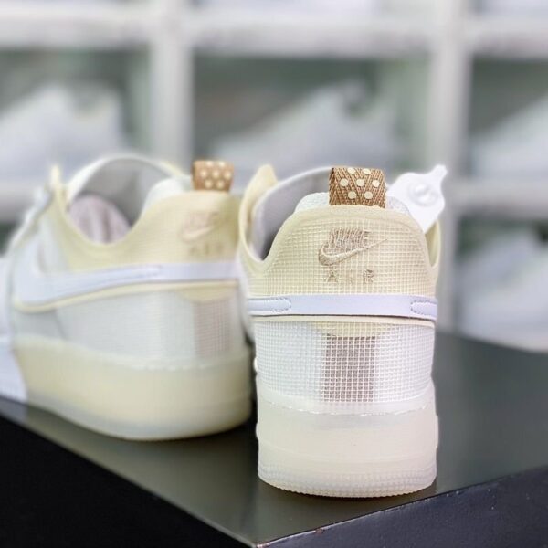 Nike Airforce 1 React Double Swoosh White  (Master Quality) Shoes Wala