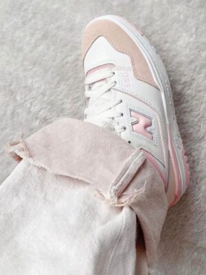 New Balance 550 White Pink (Master Quality) Shoes Wala