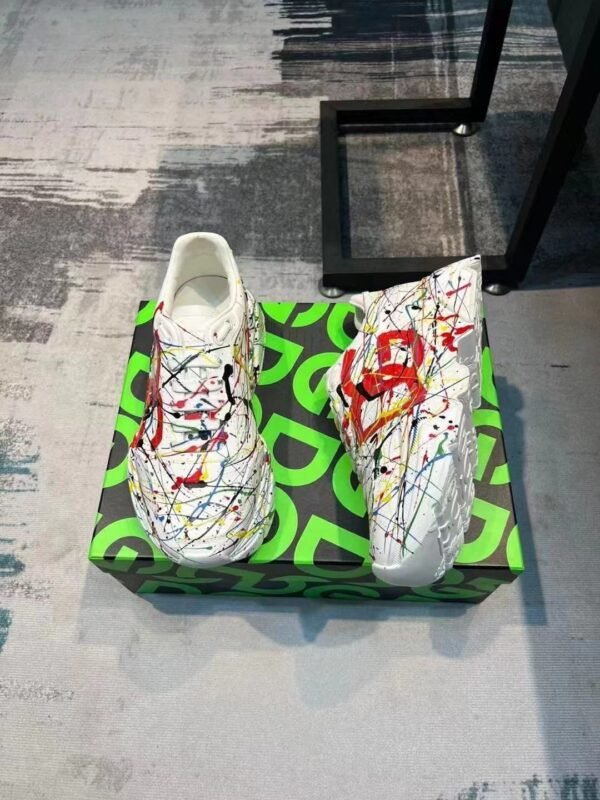 Dolce and Gabbana Daymaster Paint Splatter (Master Quality) Shoes Wala