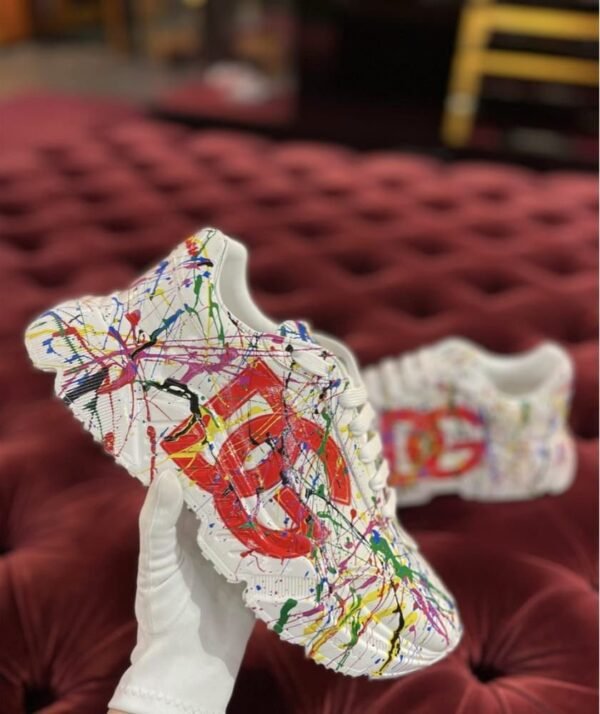 Dolce and Gabbana Daymaster Paint Splatter (Master Quality) Shoes Wala