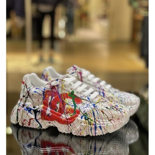 Dolce and Gabbana Daymaster Paint Splatter (Master Quality) Shoes Wala