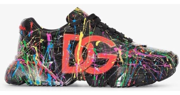 Dolce and Gabbana Daymaster Paint Splatter (Master Quality) Shoes Wala