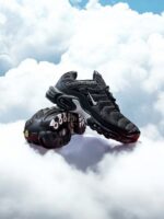 Nikee AirMax Plus Metallic Black Silver (Master Quality) Shoes Wala