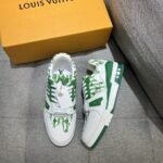 Louis Vuitton Trainer Virgil Abloh Green (Master Quality) Shoes Wala