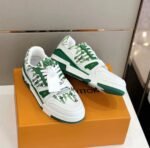 Louis Vuitton Trainer Virgil Abloh Green (Master Quality) Shoes Wala