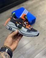 Adidass Sikaige Black Grey Orange (Master Quality) Shoes Wala