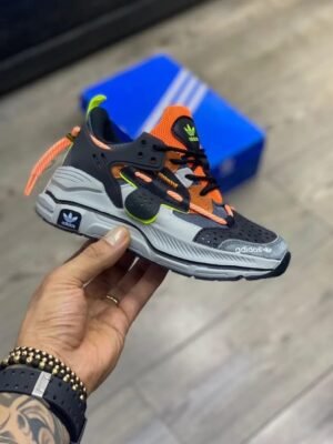 Adidass Sikaige Black Grey Orange (Master Quality) Shoes Wala