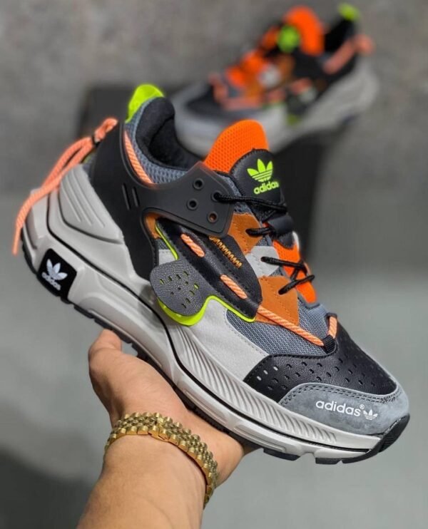 Adidass Sikaige Black Grey Orange (Master Quality) Shoes Wala