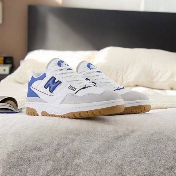 New Balance 550 White Blue Agate (Master Quality) Shoes Wala