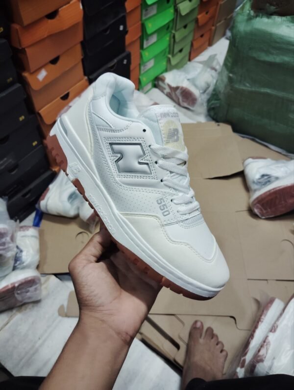 New Balance 550 White Gum (Master Quality) Shoes Wala