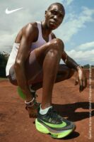 NIKE AIR ZOOM ALPHAFLY NEXT BLACK ELECTRIC GREEN  (MASTER QUALITY) Shoes Wala