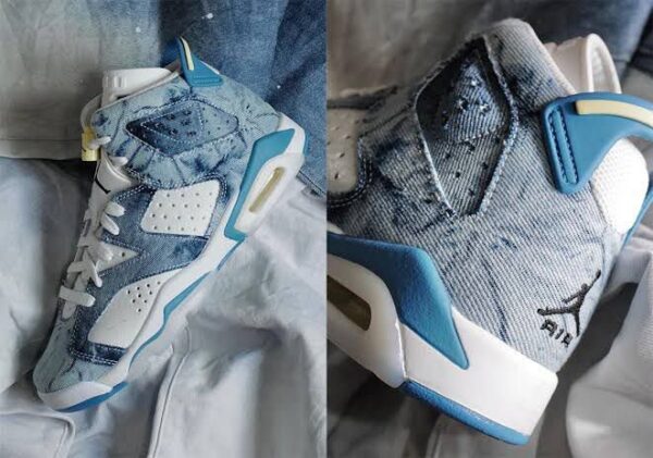 Nike Air Jordan Retro 6 Washed Denim (Master Quality) Shoes Wala