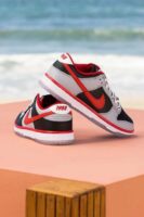 Nike Dunk Low Atlanta University X Black/Red/Grey (Master Quality) Shoes Wala