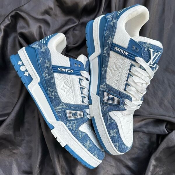 Louis Vuitton trainer blue 💙 ( Master Quality) Shoes Wala