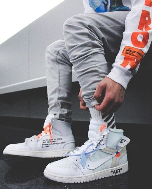 Nike Air jordan Retro 1 Off White ( Master Quality) Shoes Wala