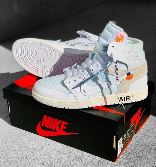 Nike Air jordan Retro 1 Off White ( Master Quality) Shoes Wala