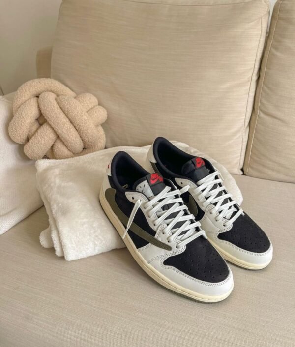 Air Jordan Retro 1Travis Scott Olive (Masters Quality) Shoes Wala