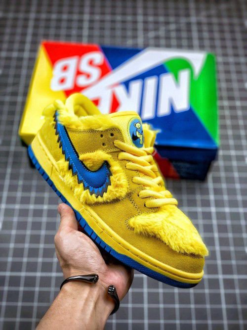 Nike SB Dunk Low Grateful Dead Bears Yellow (Master Quality) Shoes Wala