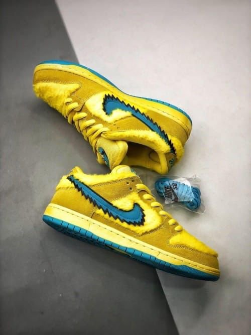 Nike SB Dunk Low Grateful Dead Bears Yellow (Master Quality) Shoes Wala