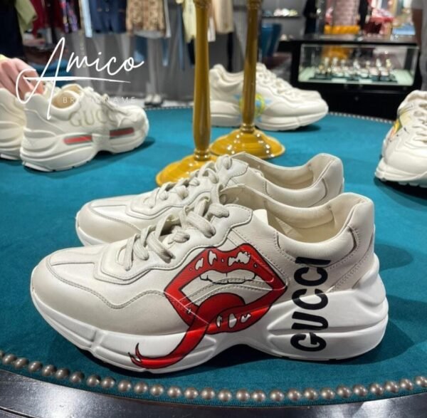 Gucci Rhyton Mouth Print (Master Quality) Shoes Wala