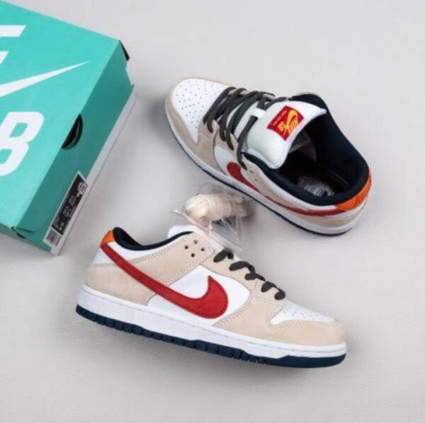 Nike SB Dunk Low Crimison Sail (Master Quality) Shoes Wala
