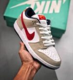 Nike SB Dunk Low Crimison Sail (Master Quality) Shoes Wala