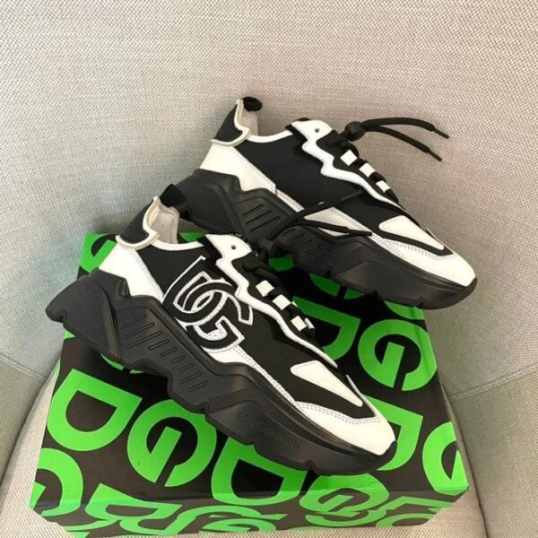 Dolce Gabbana Logo Patch Lace up sneaker (Master Quality) Shoes Wala