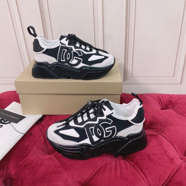 Dolce Gabbana Logo Patch Lace up sneaker (Master Quality) Shoes Wala