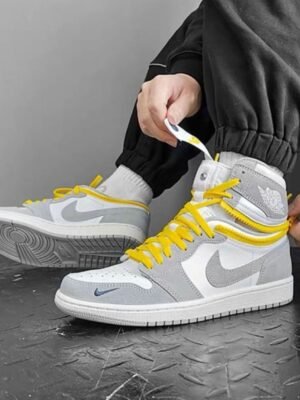 Nike Air Jordan 1 Switch Grey (Master Quality) Shoes Wala