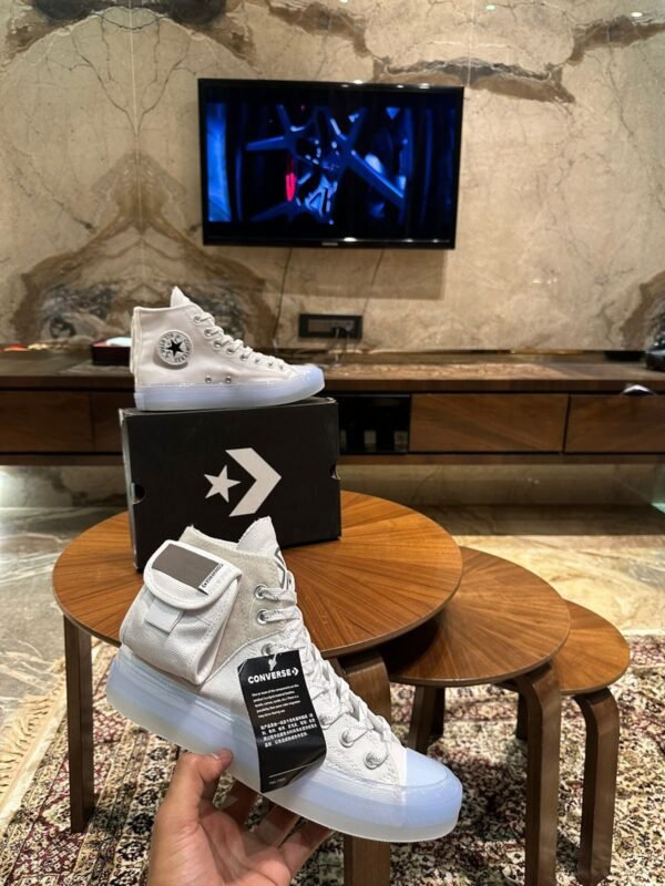 The Lay Zhang X Converse Check Taylor High White (Master Quality) Shoes Wala