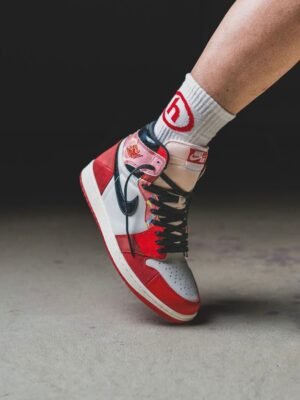 Nike Air Jordan 1Across The Spider Verse (Master Quality) Shoes Wala