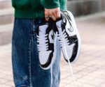 Nike Air Jordan 1 Low SE Concord White Black (Master Quality) Shoes Wala