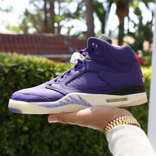 Air Jordan 5 DJ Khaled Purple ( Master Quality) Shoes Wala