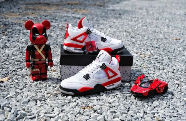 NIKE AIR JORDAN RETRO 4 RED CEMENT (Advance Quality) Shoes Wala