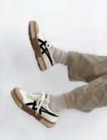 Asics Court Trail Brown Black (Master Quality) Shoes Wala