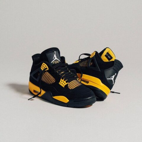 Nike Jordan Retro 4 Lightning Thunder (Advance Quality) Shoes Wala