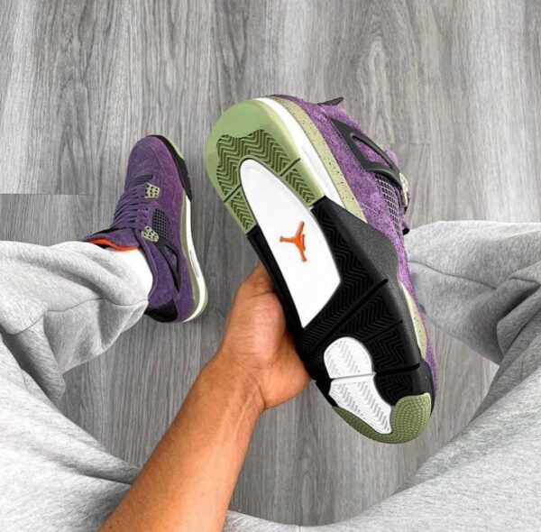 Nike Air Jordan Retro 4 Canyon Purple (Advance Quality) Shoes Wala