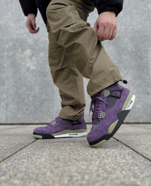 Nike Air Jordan Retro 4 Canyon Purple (Advance Quality) Shoes Wala
