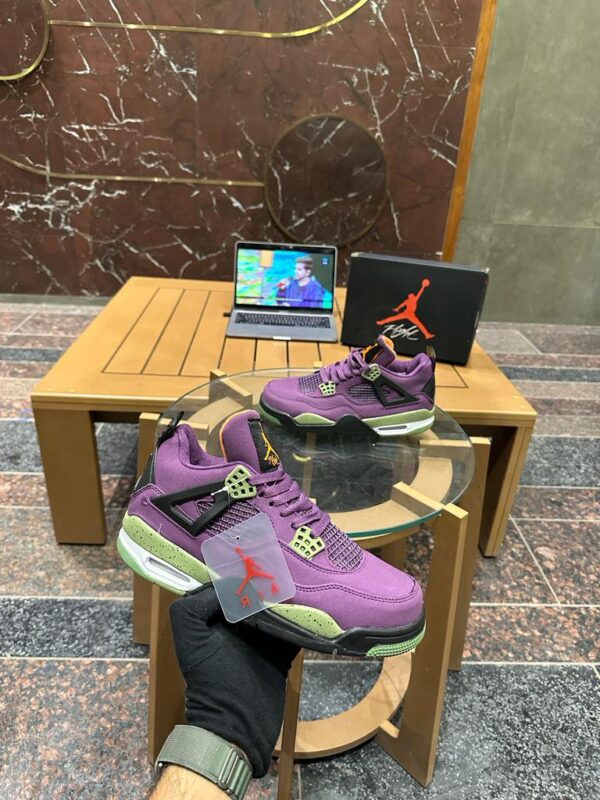Nike Air Jordan Retro 4 Canyon Purple (Advance Quality) Shoes Wala