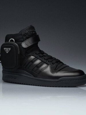 Adidas X Prada Forum High Re Nylon Black (Master Quality) Shoes Wala
